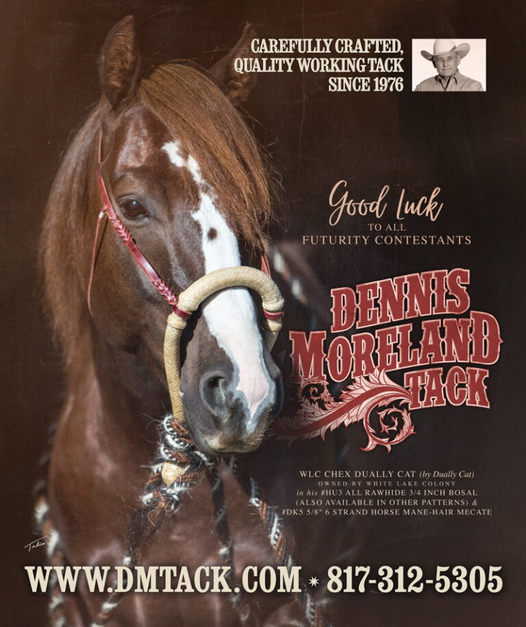 Dennis Moreland Tack print ad